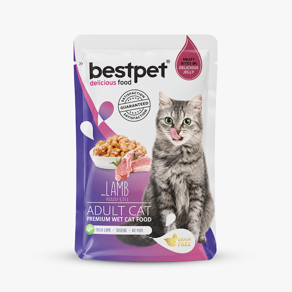 Bestpet Adult Cat Lamb Wet Food (85g)