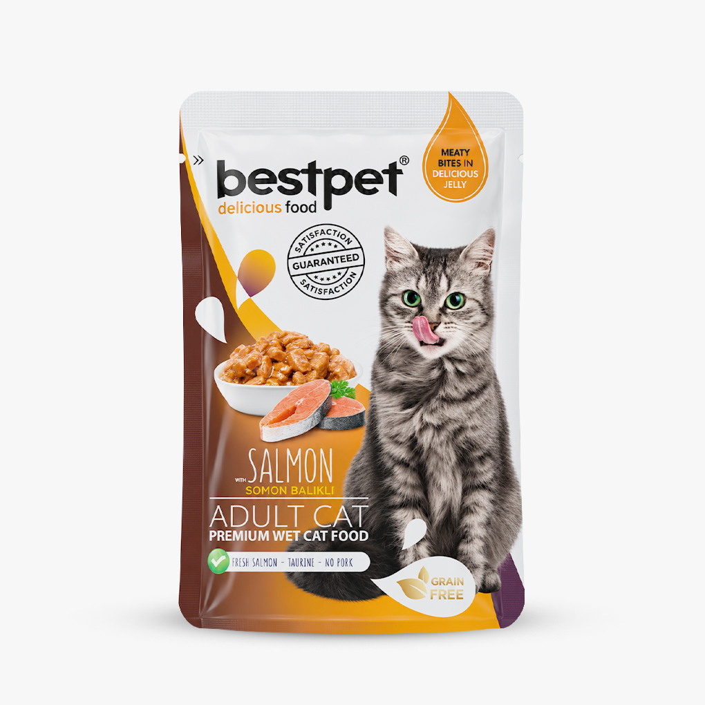Bestpet Adult Cat Salmon Wet Food (85g)