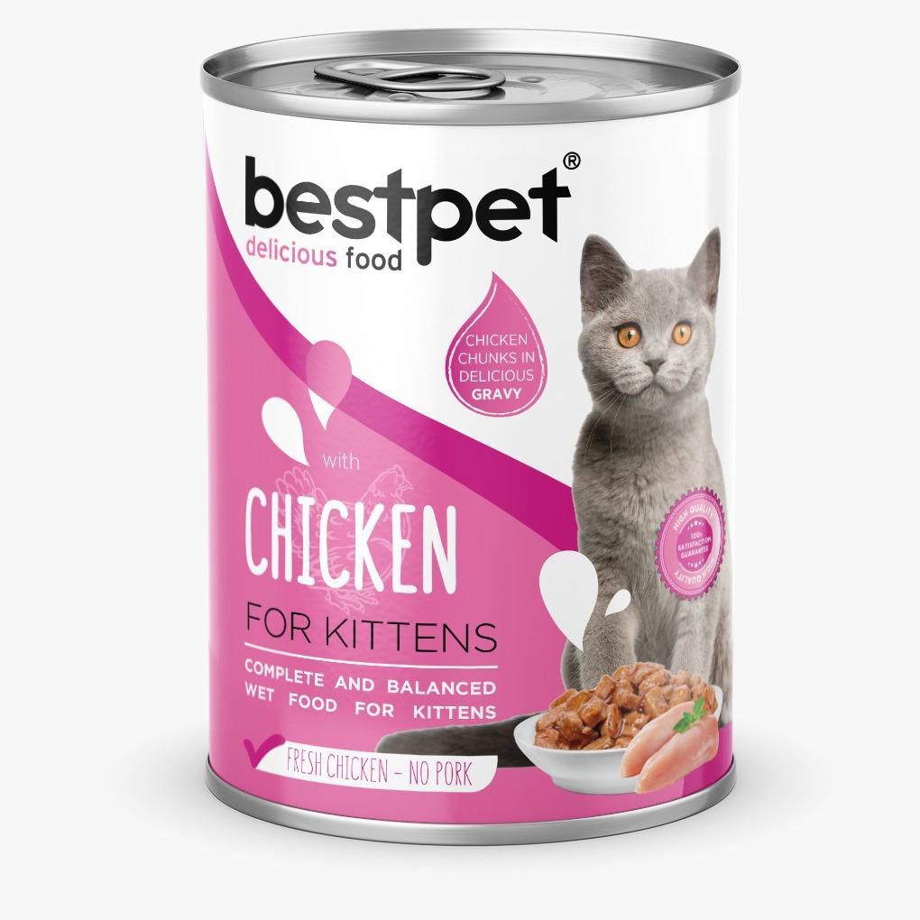 Bestpet Kitten Chicken Wet Food (400g)