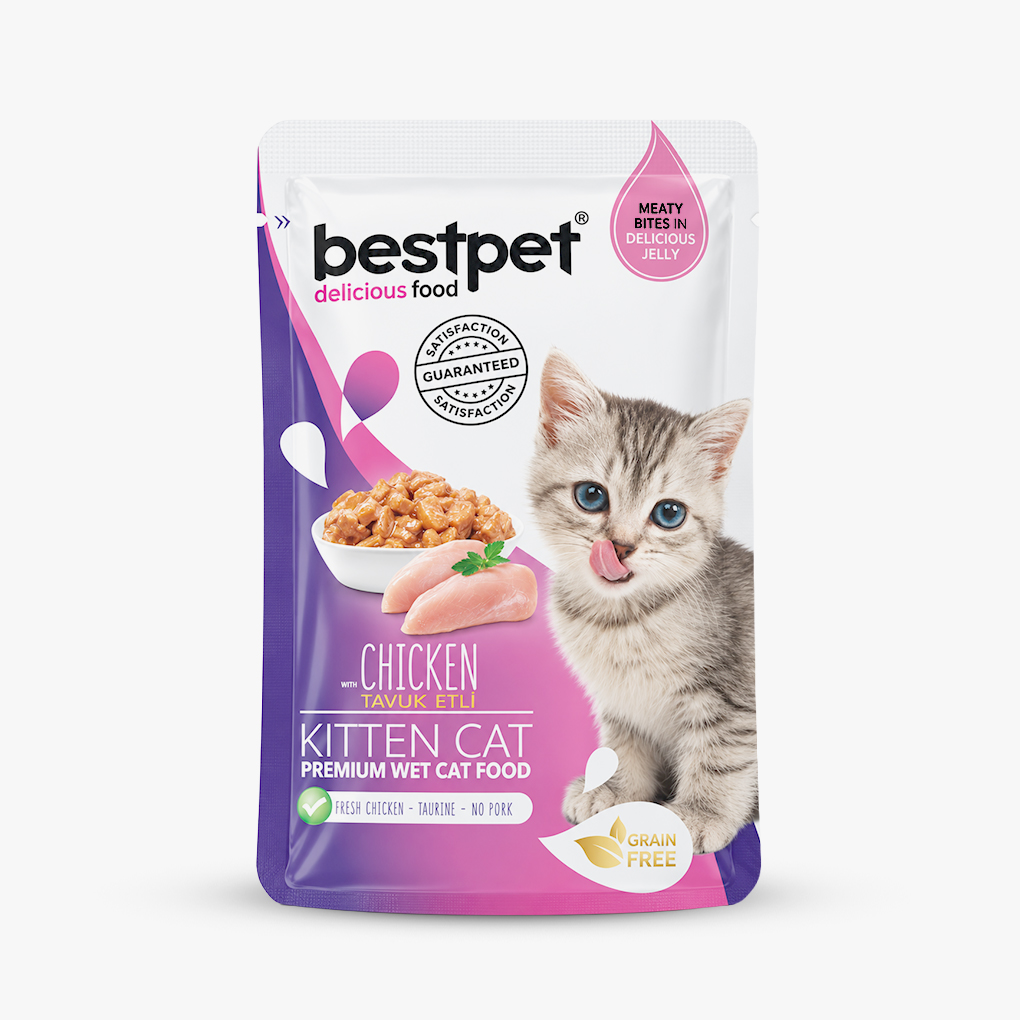 Bestpet Kitten Chicken Wet Food (85g)
