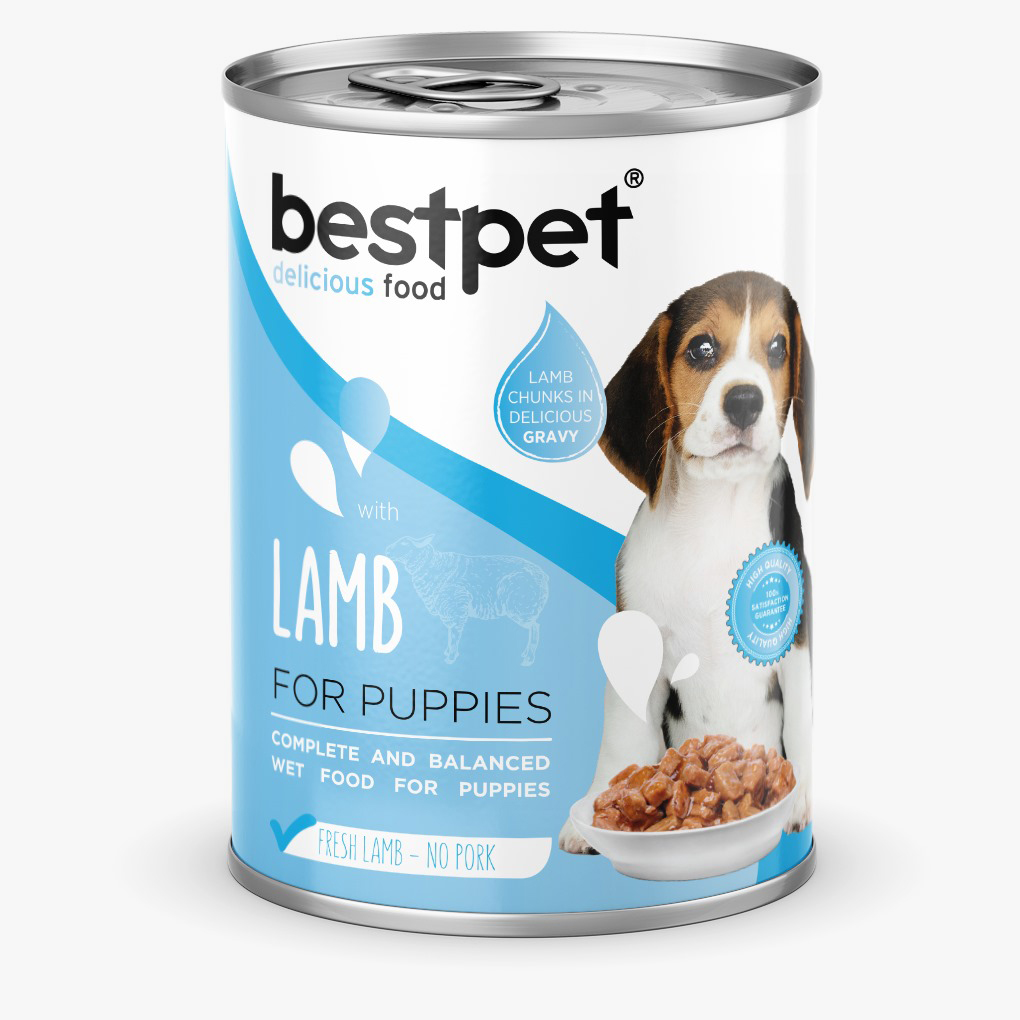 Bestpet Puppy Lamb Wet Food (400g)